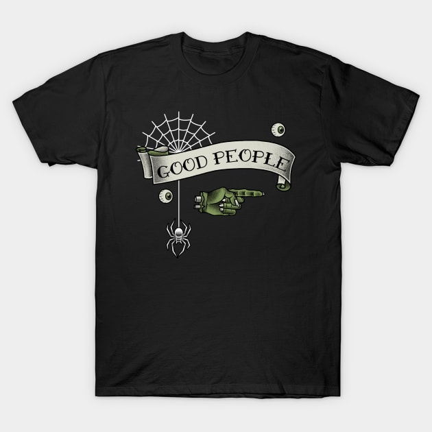 Good People Zombie T-Shirt by akawork280